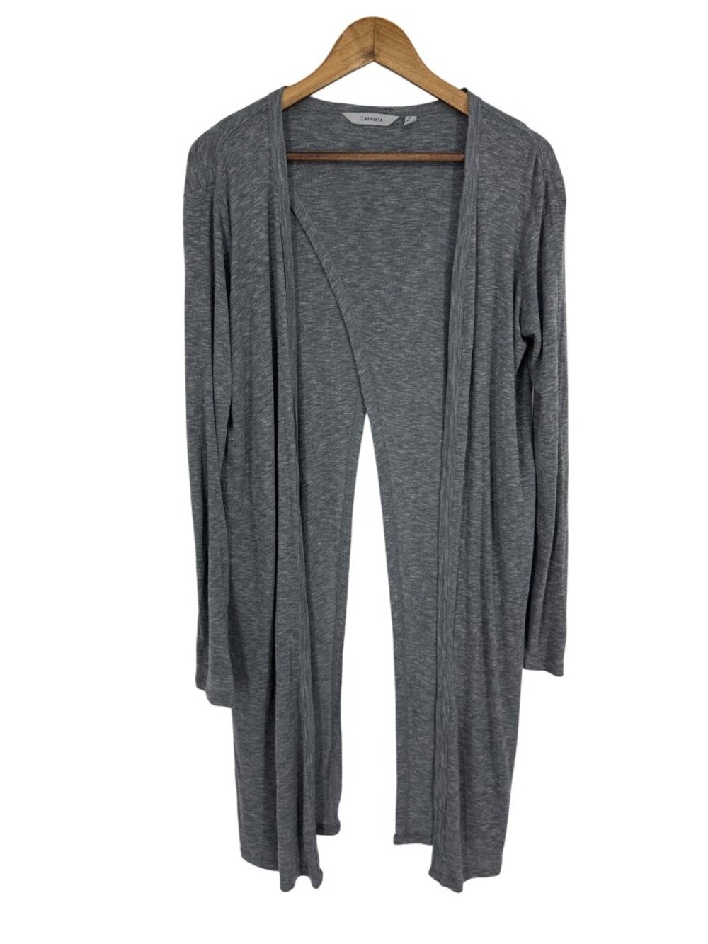 Athleta Women's Camino Wrap Duster Split Back Open Cardigan Size XS
